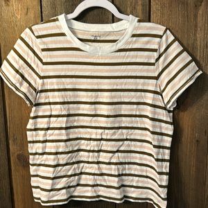 Women’s Madewell striped t-shirt